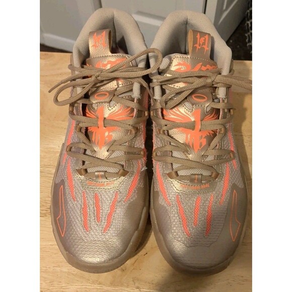PUMA Melos Men’s Size 10 Basketball Shoes Gold and Pink Athletic Sneakers Mint main image 7
